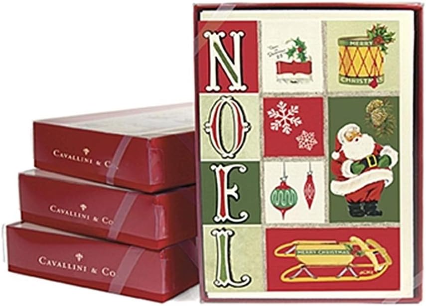 Festive Noel Boxed Notecards