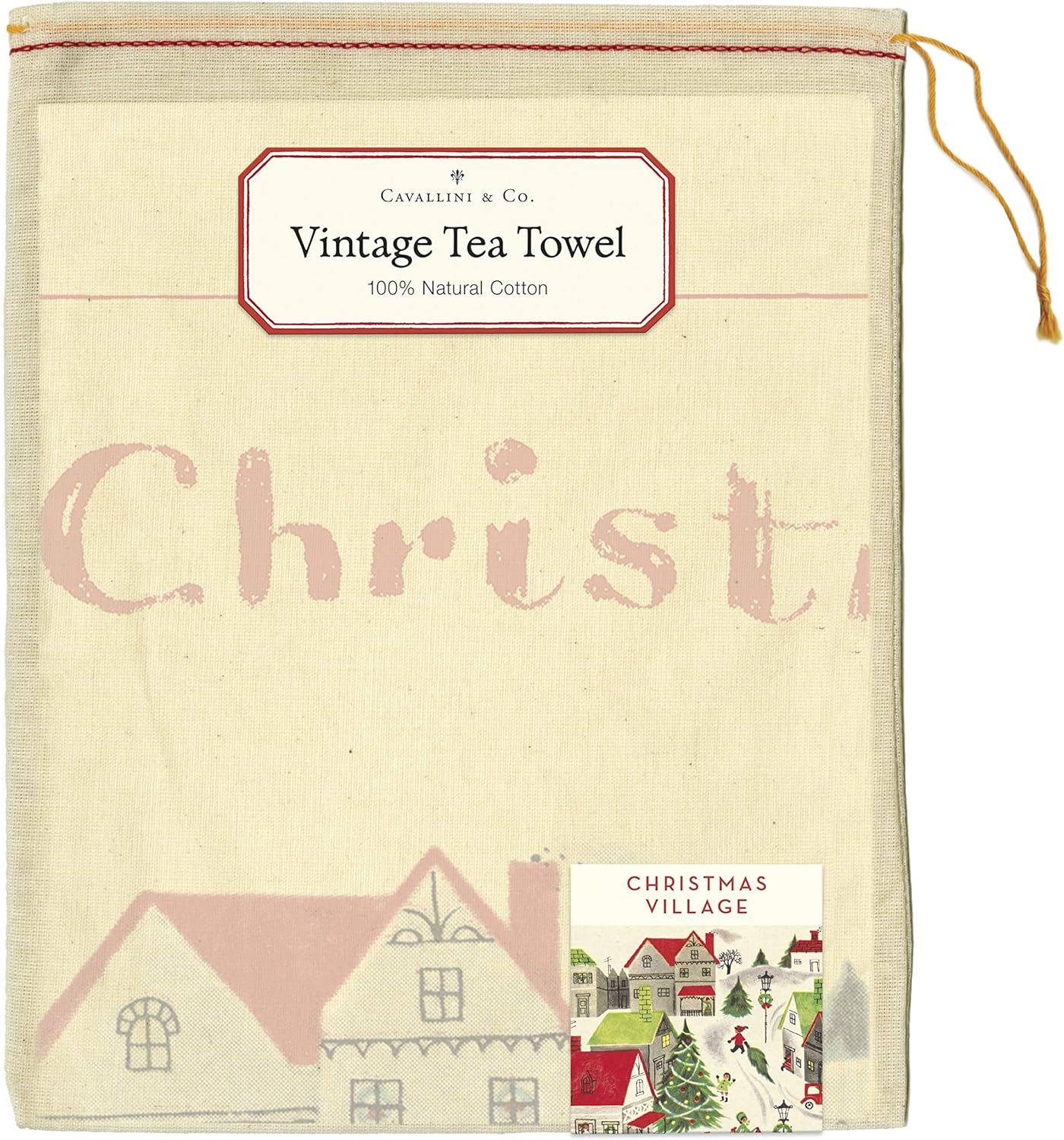 Cavallini Christmas Tea Towels
