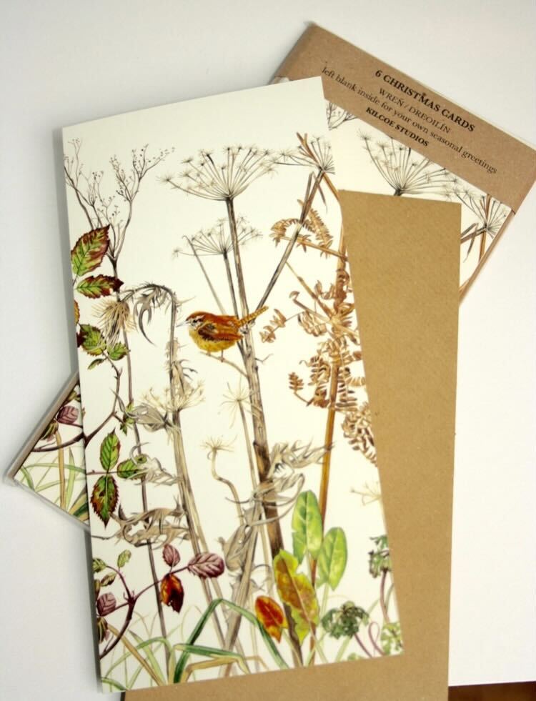 Festive Wren Greeting Cards