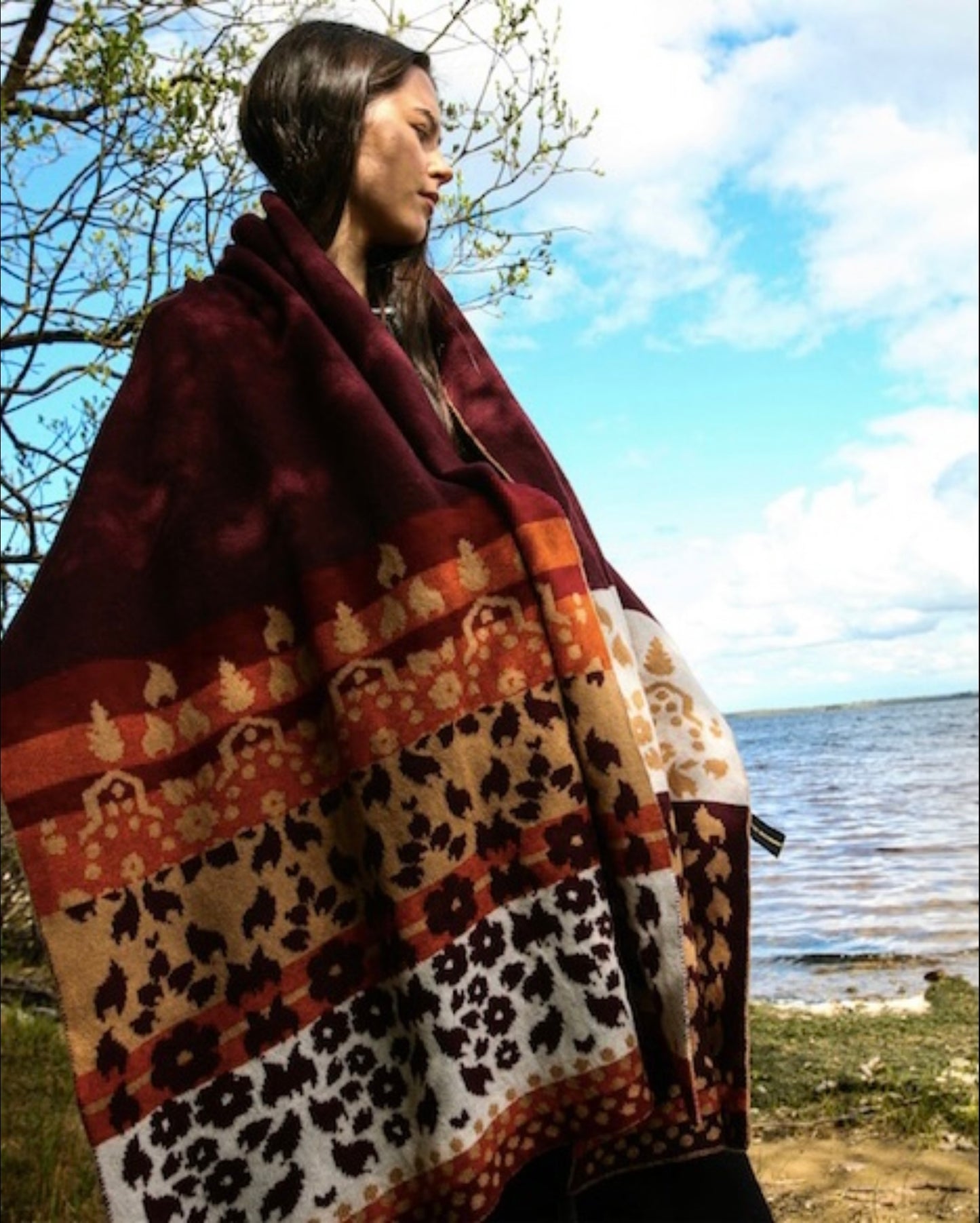 Lou Brennan Merino Wool Scarf