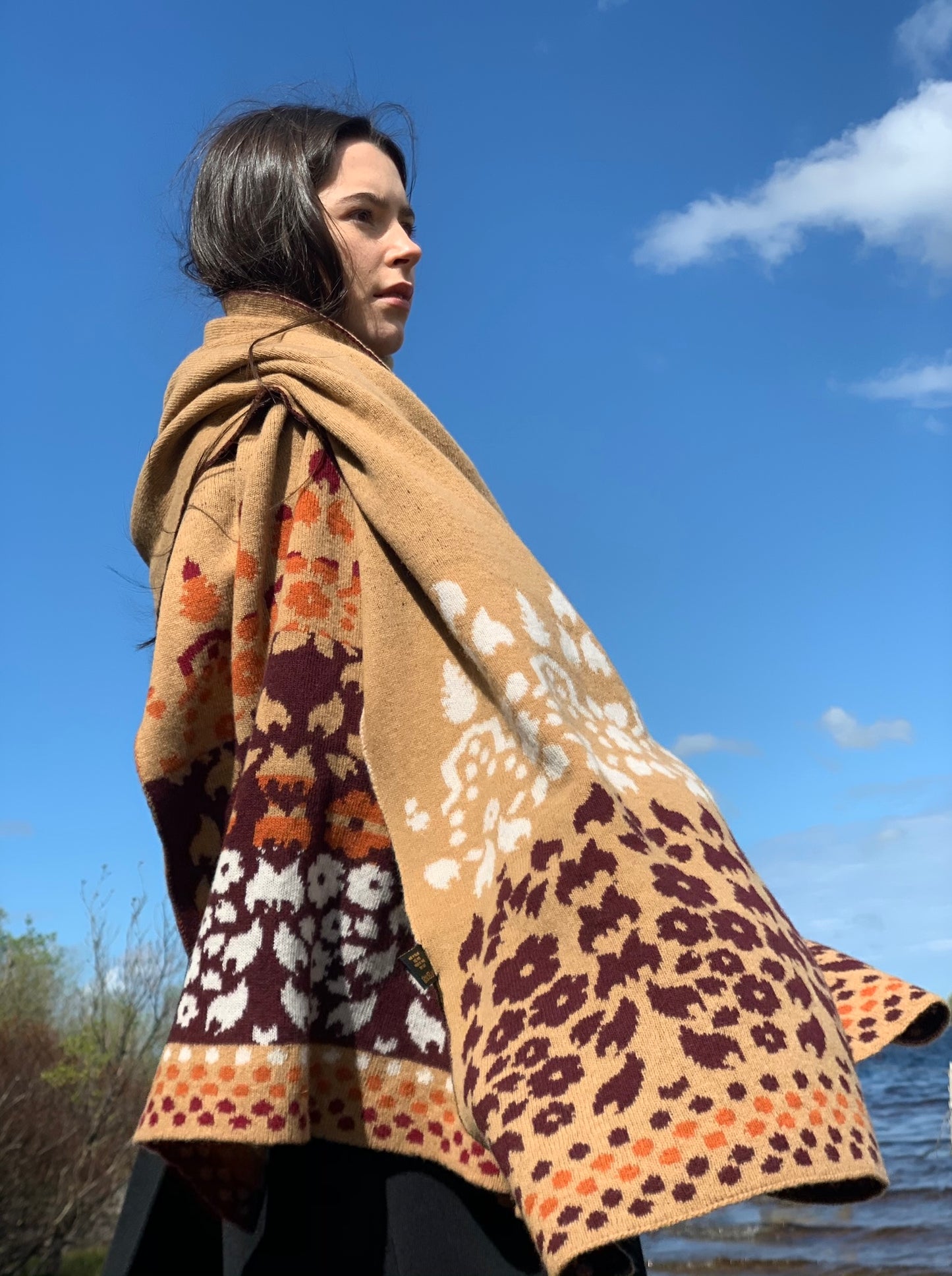 Lou Brennan Merino Wool Scarf