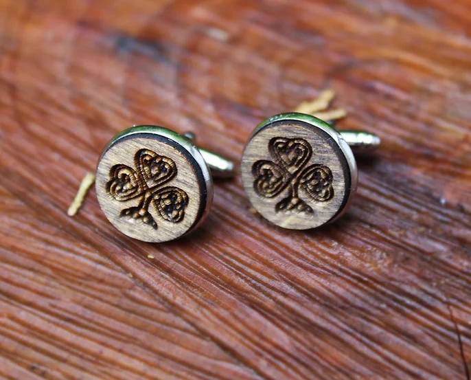 Shamrock Cufflinks