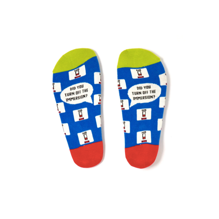 Did you turn off the immersion? Socks