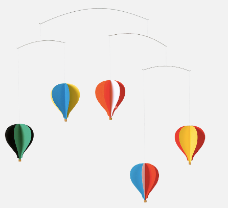 5 Balloons Flensted Mobile