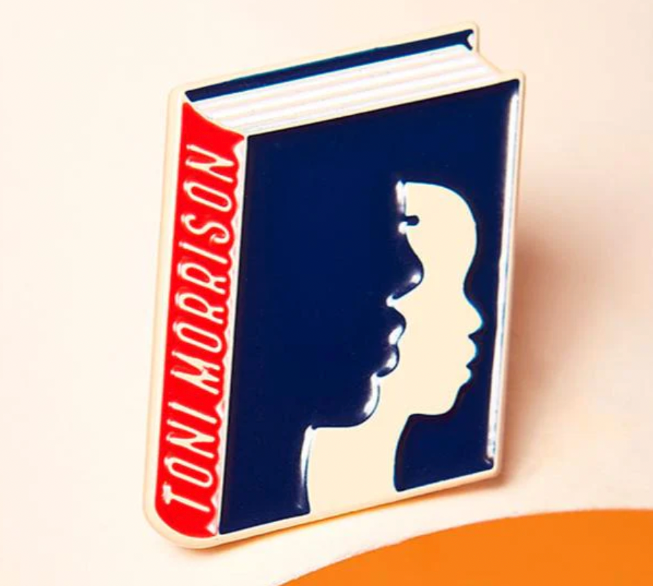 Toni Morrisson Book Pin