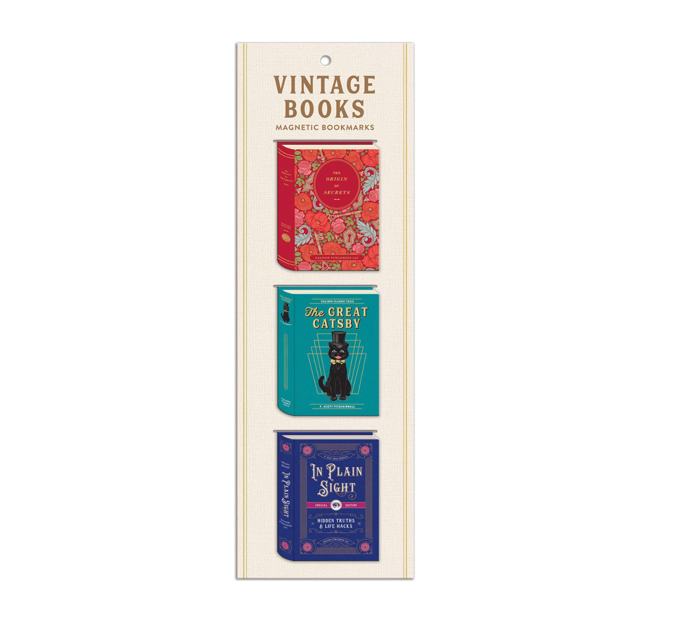 Vintage Book Bookmarks