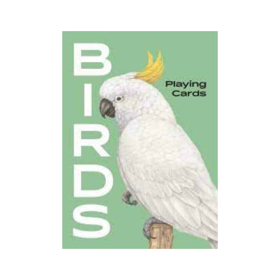 Birds Playing Cards