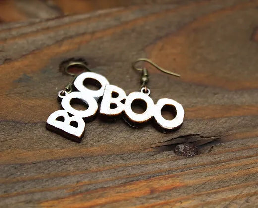 Boo Earrings