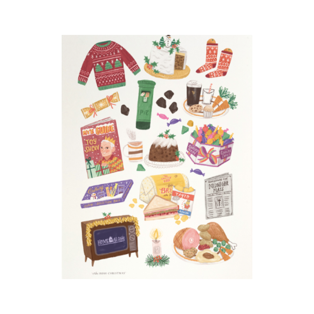 An Irish Christmas Print