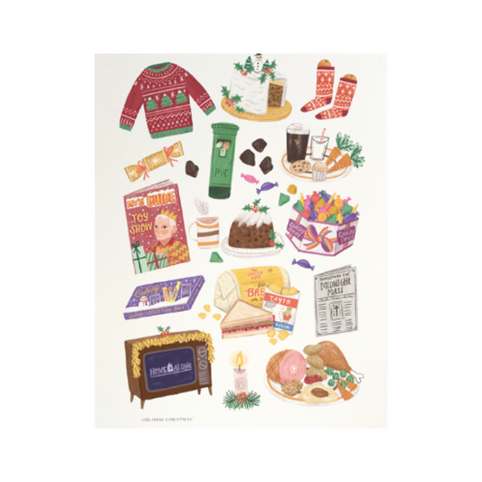 An Irish Christmas Print