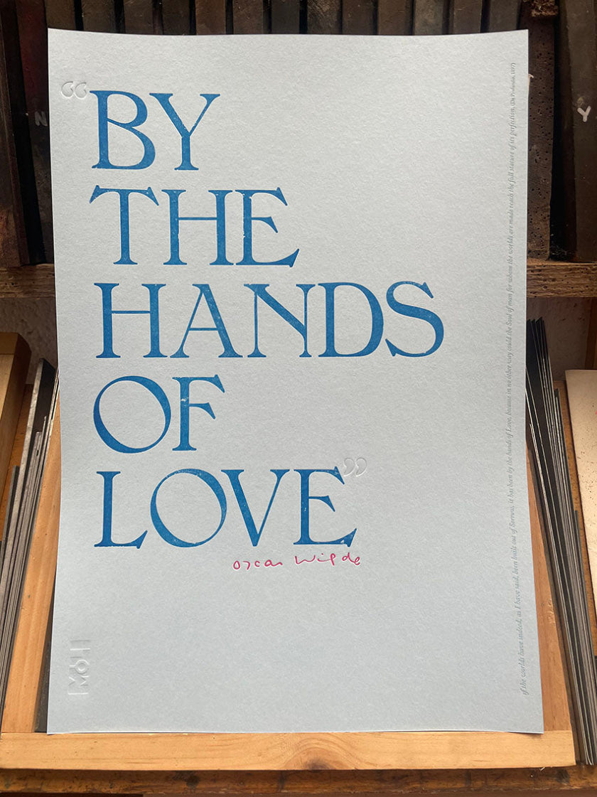 "By The Hands Of Love" De Profundis Art Print