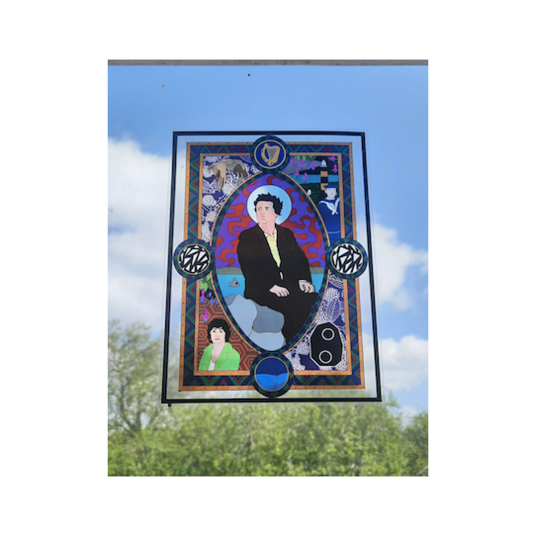 Brendan Behan Window Cling