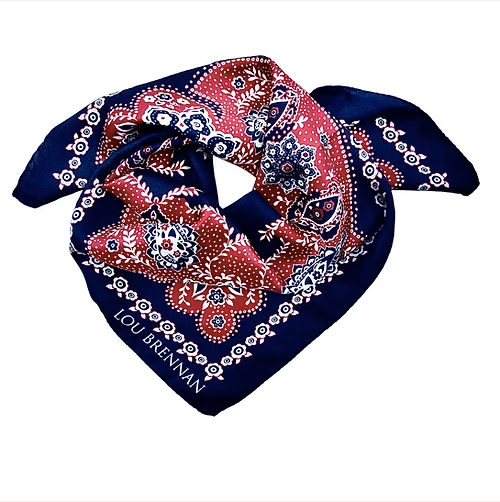 Lou Brennan Silk Bandanas