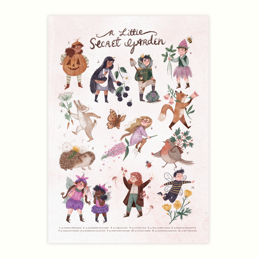 A Little Secret Garden Print