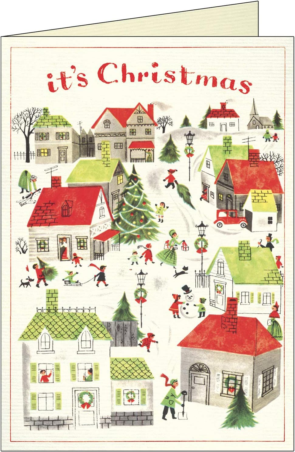 Christmas Village Boxed Notecards