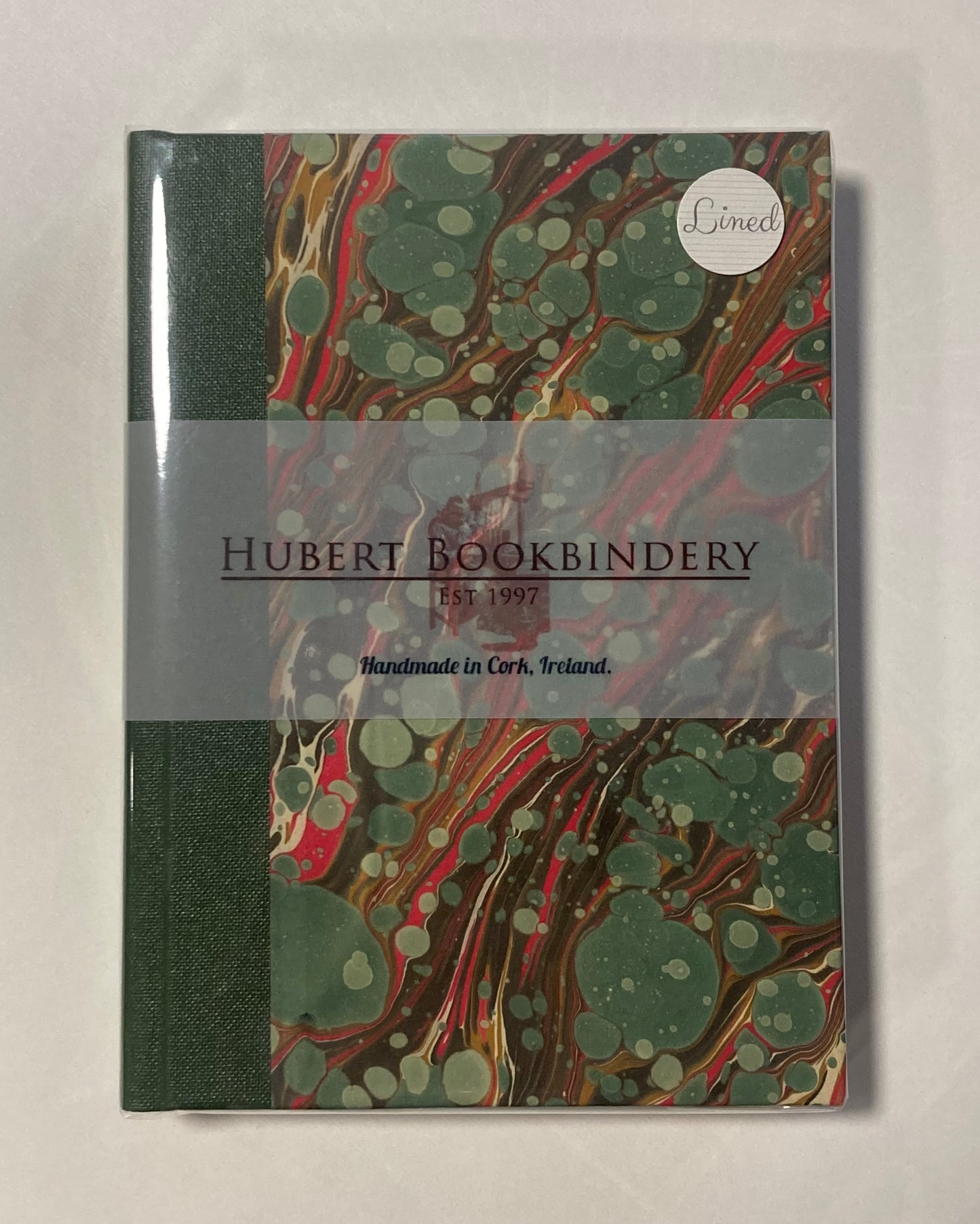 Small Handbound Marbled Journal A4