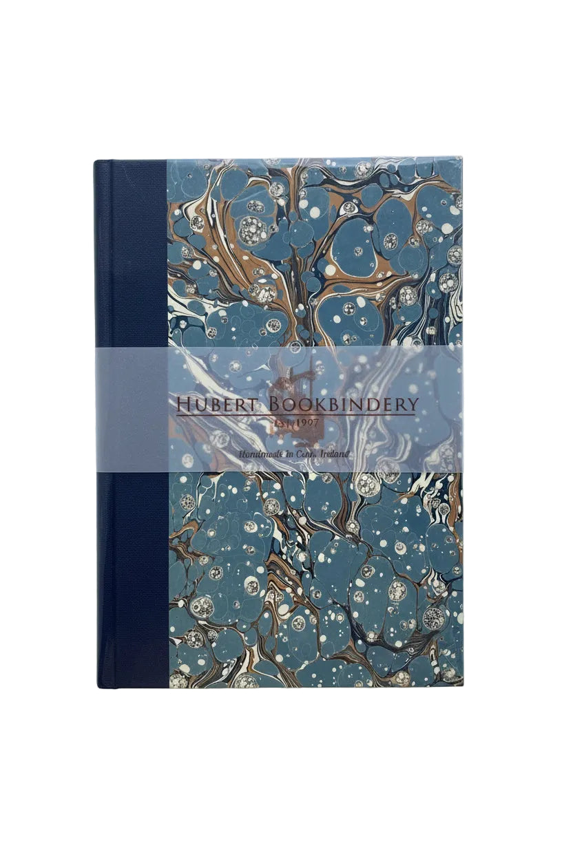 Large Handbound Marbled Journal A5