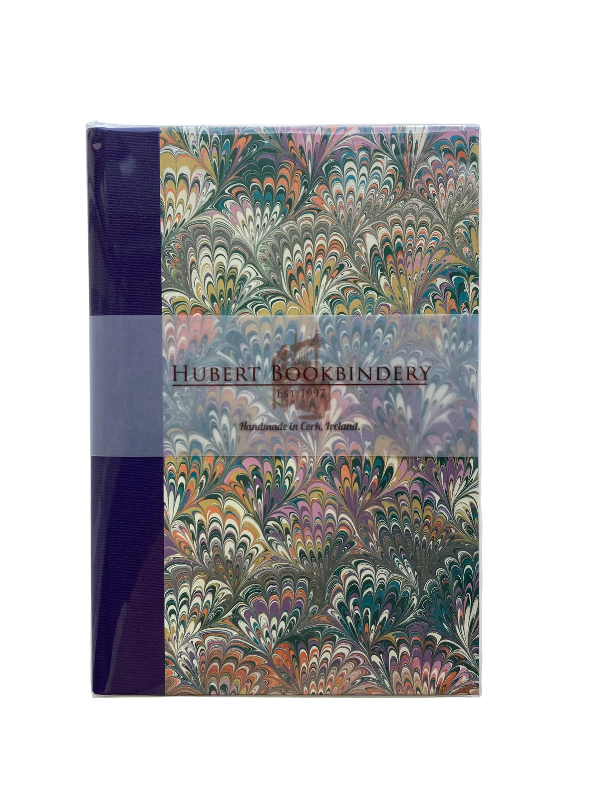 Large Handbound Marbled Journal A5