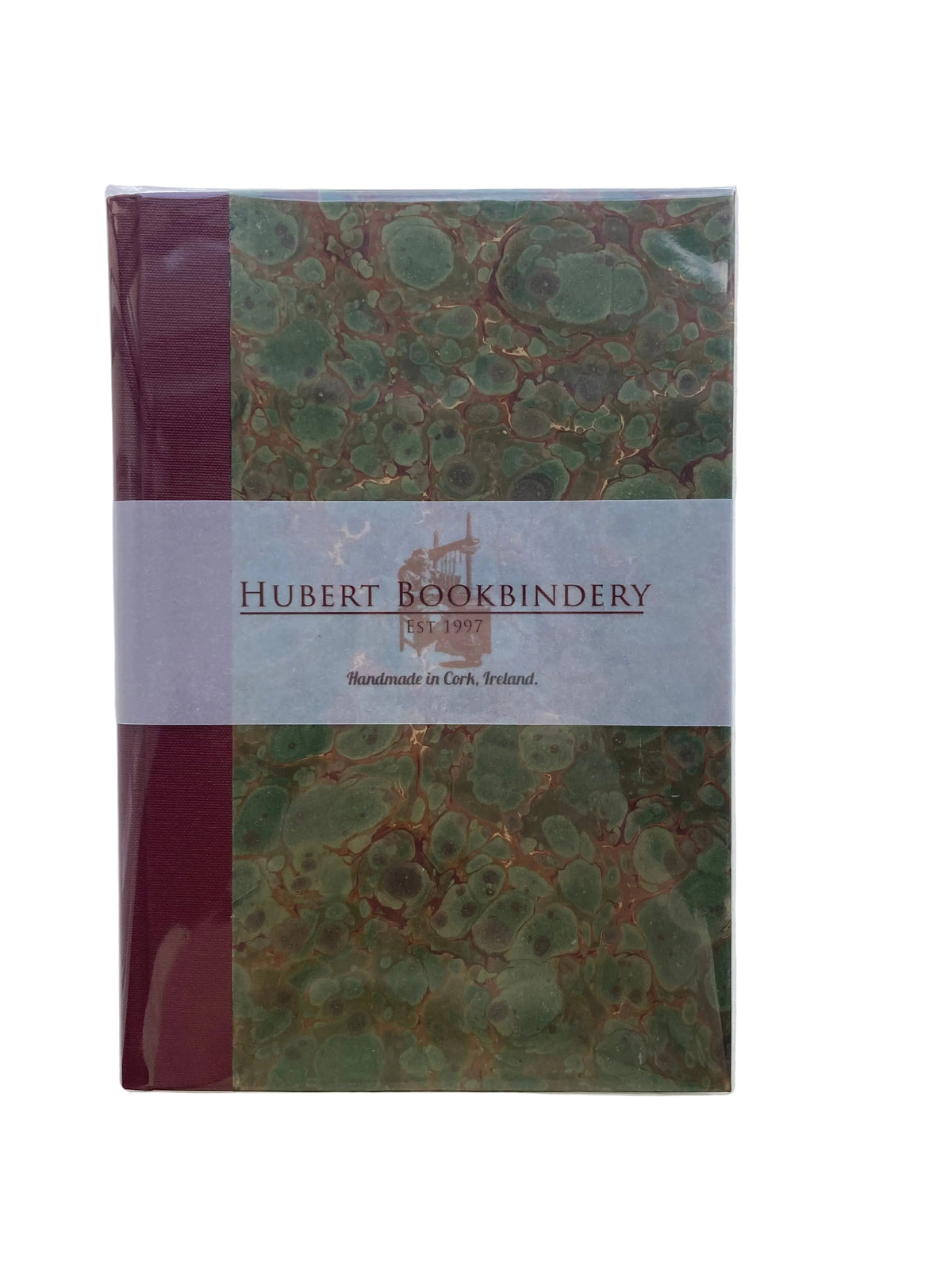 Large Handbound Marbled Journal A5