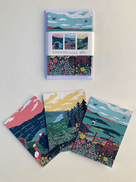 Climb the Mountains Card Pack
