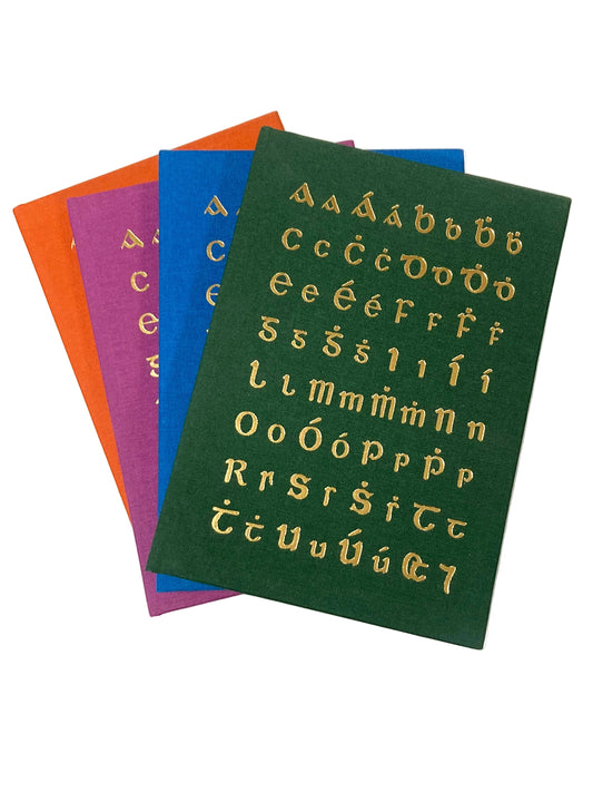 Nine Arrow Cló Gaelach Notebook