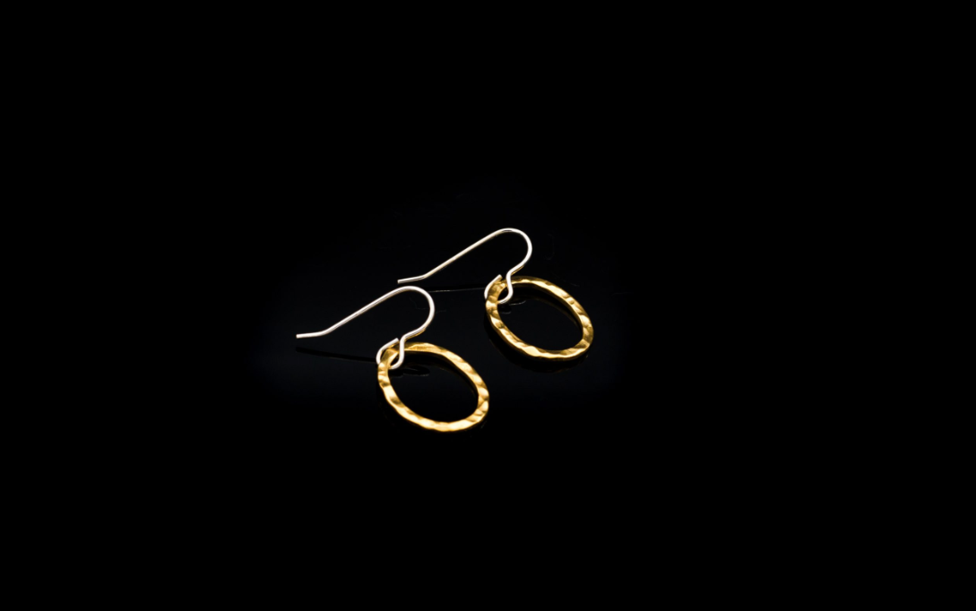 Tarrea Yellow Gold Earrings