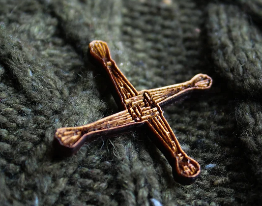 St Brigid's Cross Pin