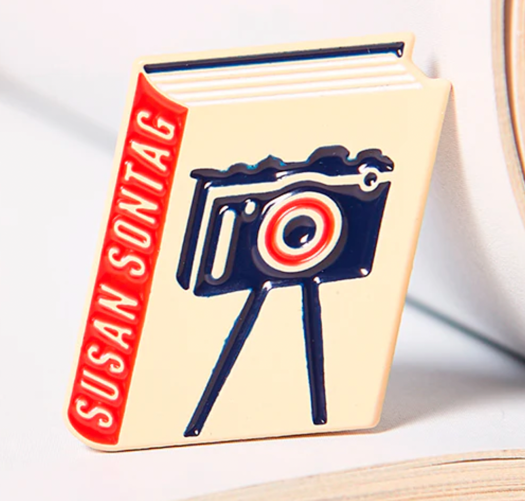 Susan Sontag Book Pin