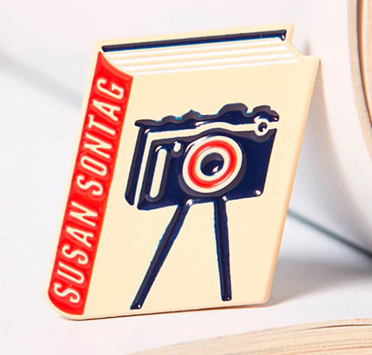 Susan Sontag Book Pin