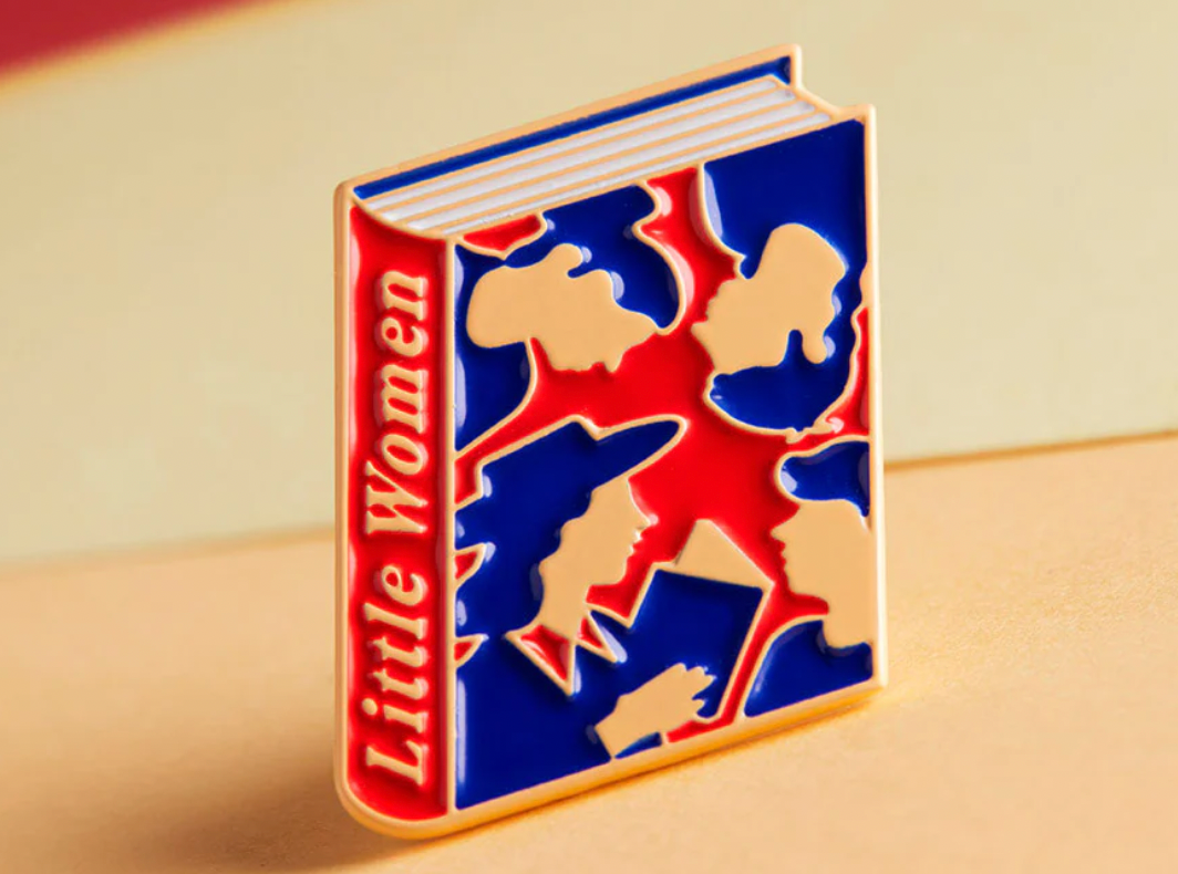 Little Women Book Pin