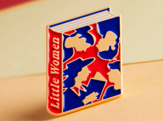 Little Women Book Pin