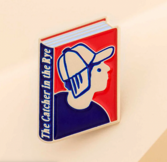 Catcher and the Rye Book Pin