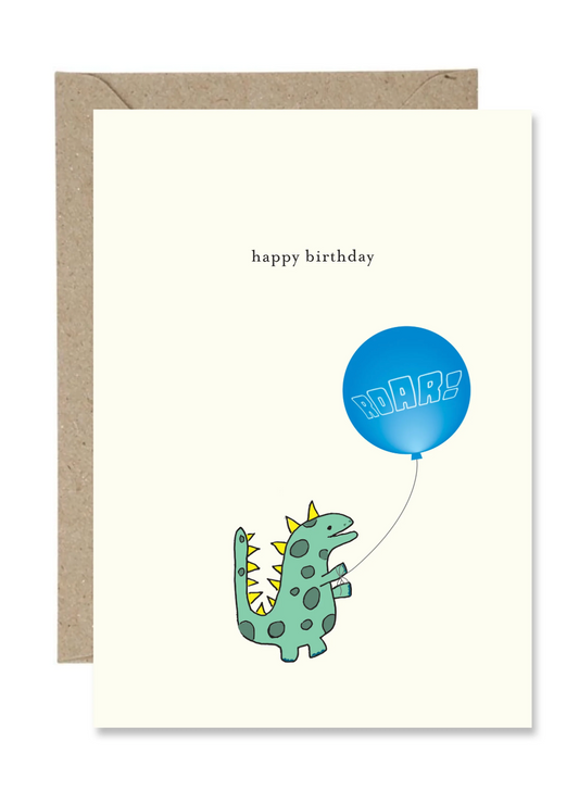 Happy Birthday Roar (Paper Gull)