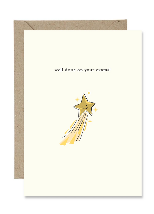 Well done on your exams! (Paper Gull)