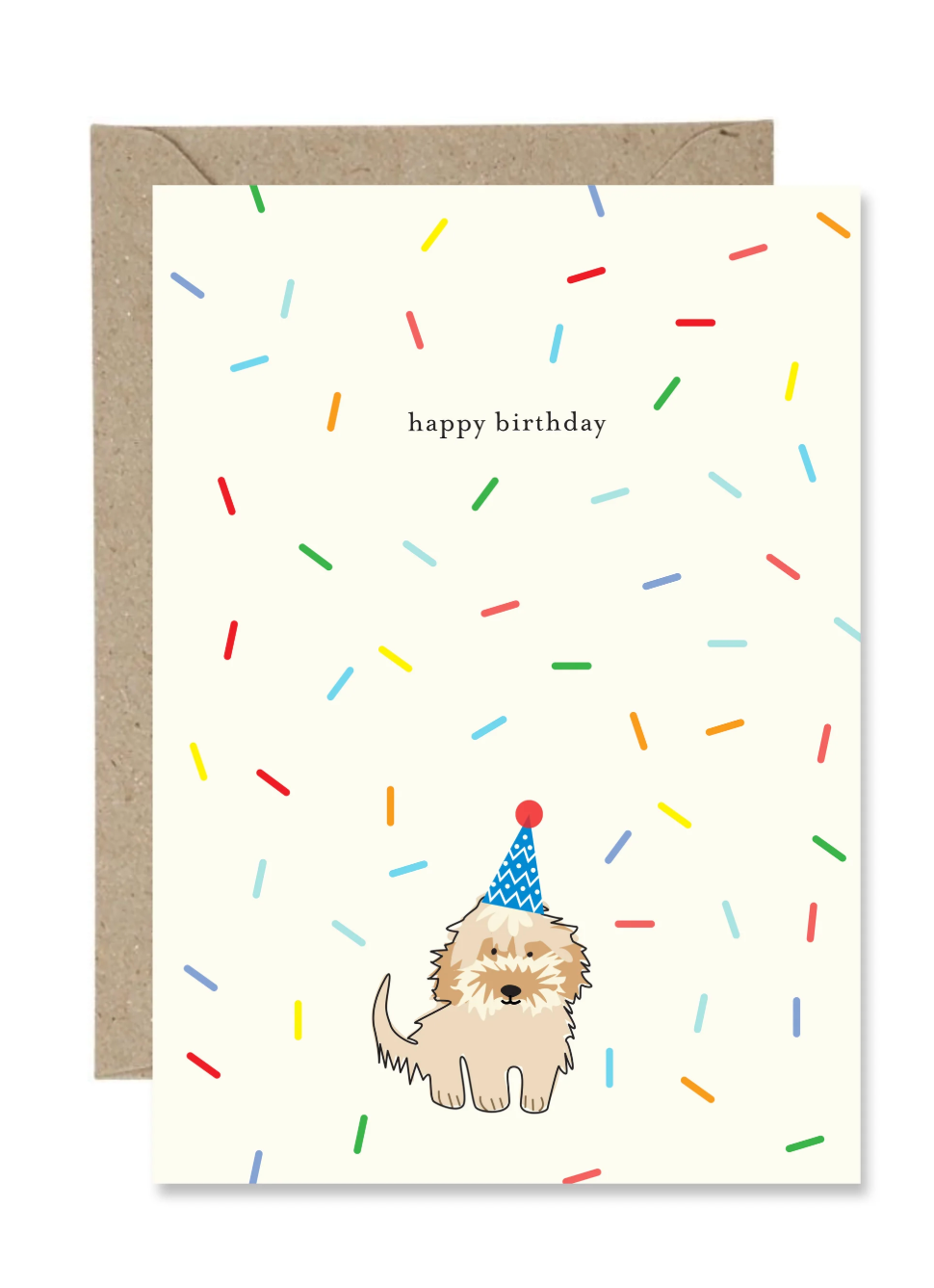 Happy Birthday Puppy (Paper Gull)