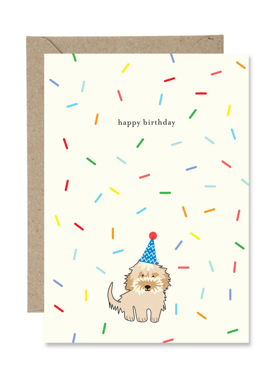 Happy Birthday Puppy (Paper Gull)