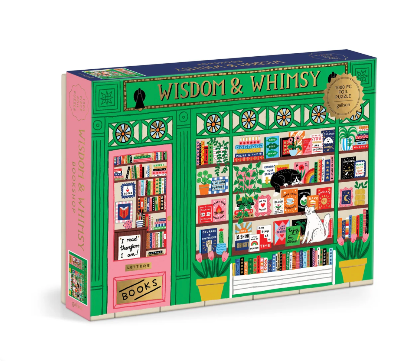 Wisdom and Whimsy Bookshop Jigsaw