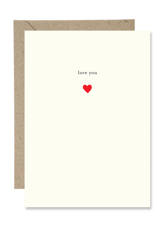 Love you (Paper Gull)