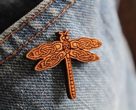 Celtic Dragonfly Pin