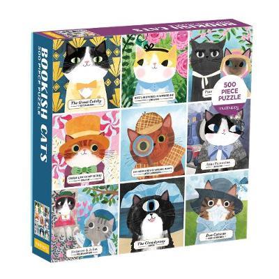 Bookish Cats 500 pc puzzle