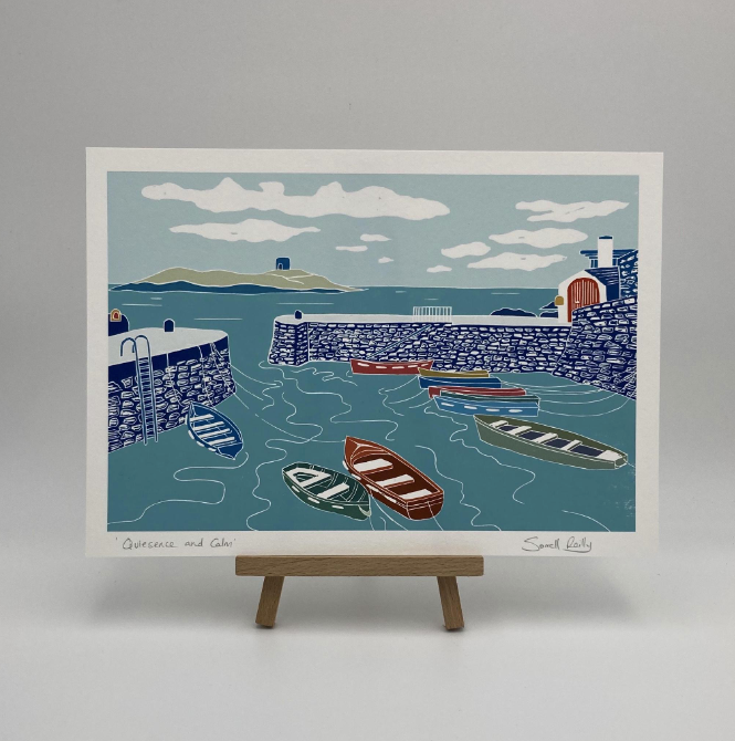 Coliemore Harbour Print A4